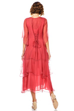 Great Gatsby Party Dress in Rose Blossom by Nataya