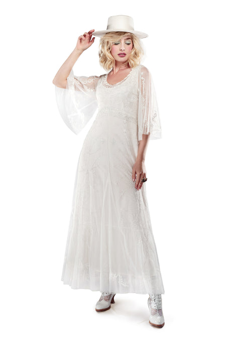 Meadow Delilah Lace Dress in Ivory by Nataya