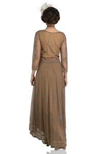 Nataya 40163 dress in Antique Silver