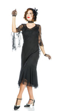 1920s Style Dress in Black by Nataya