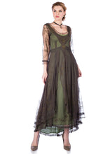 Nataya 40163 Downton Abbey Emerald Tea Party Gown