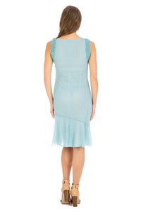 Nataya Stella AL-632 Turquoise Dress