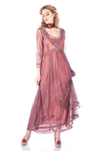 Nataya 40163 Downton Abbey Mauve Tea Party Gown