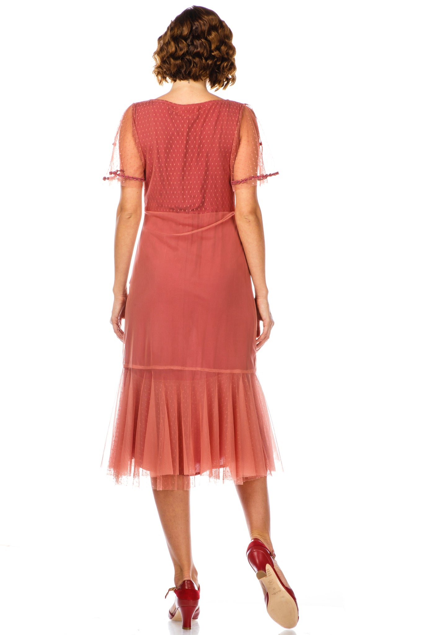 1920s Flapper Style Dress 40834 in Rose by Nataya – Natayarack 1920s Flapper Style Dress 40834 in Rose by Nataya – Natayarack