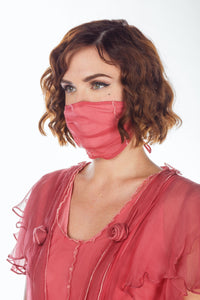 Breathable Dressy Face Mask in Rose Blossom by Nataya