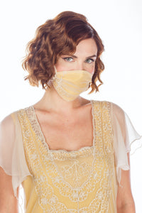 Breathable Dressy Face Mask in Lemon by Nataya