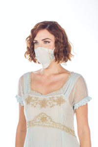 Breathable Dressy Face Mask in Sky Blue by Nataya