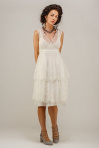 Nataya Emily AL-236 Ivory Dress