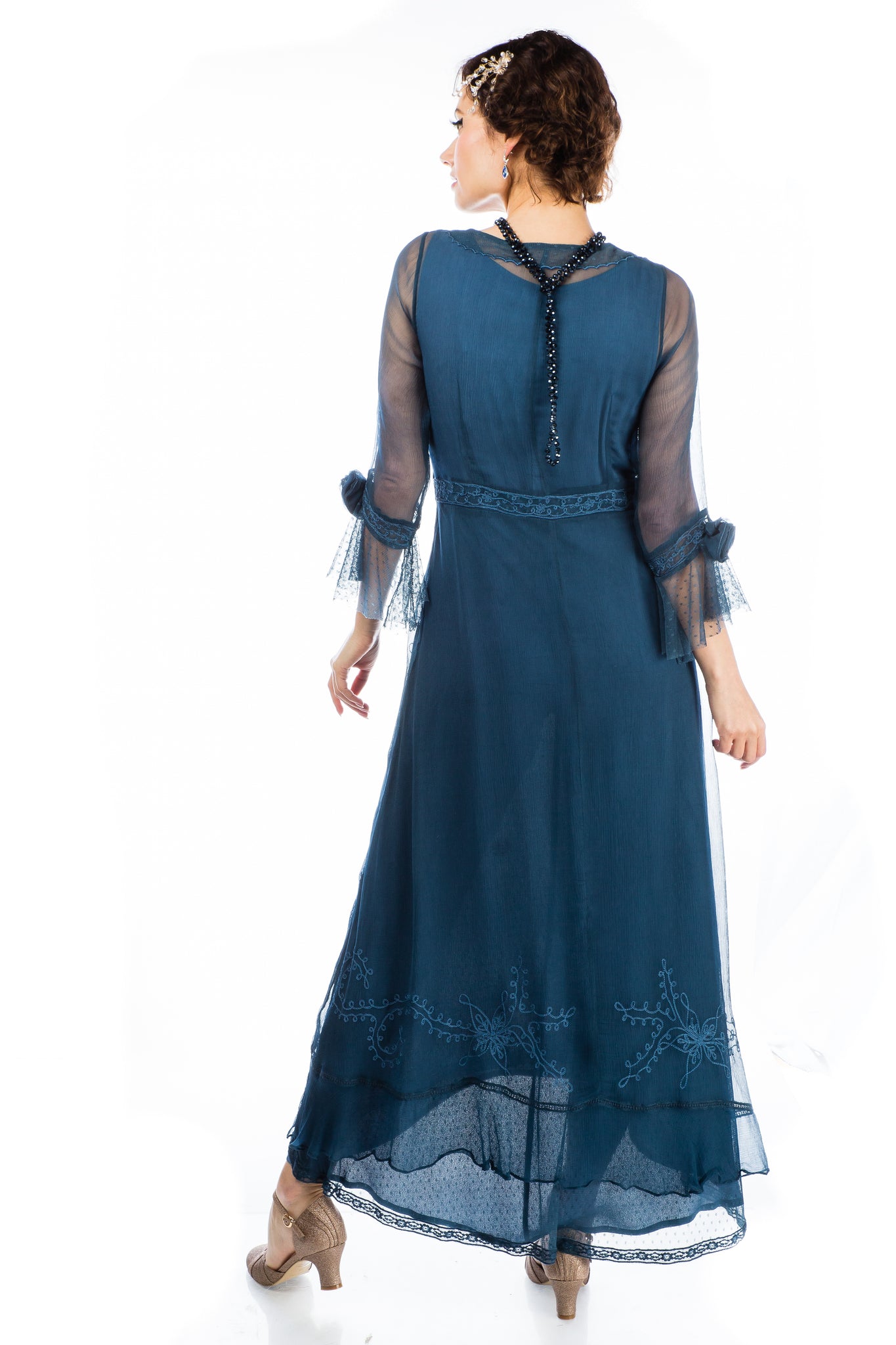 Dafna Bridgerton Inspired Dress in Lapis Blue by Nataya Natayarack Dafna Bridgerton Inspired Dress in Lapis Blue by Nataya Natayarack