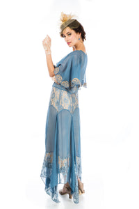 Irene-Art-Nouveau-Style-Dress-in-Blue-by-Nataya-side-1