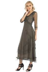 Nataya Samantha CL-163 Olive Dress